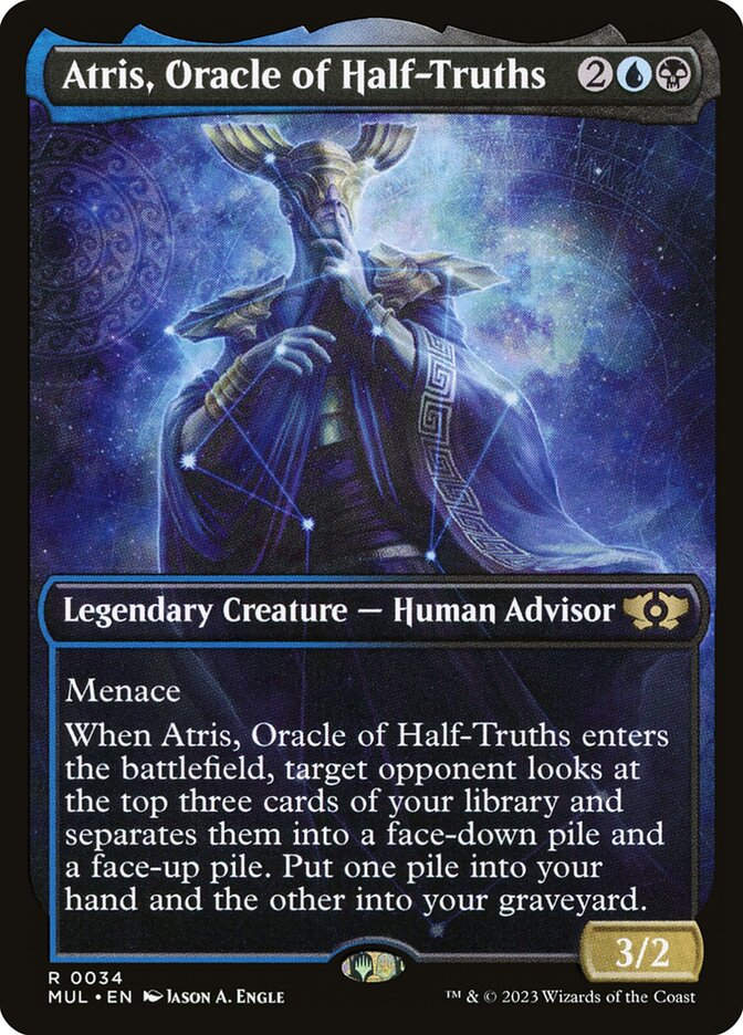 Atris, Oracle of Half-Truths (MUL) (34) / Showcase