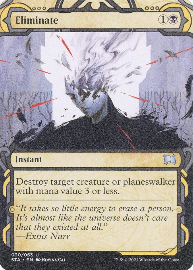 Eliminate (STA) (30) / Borderless / Showcase / Foil Etched