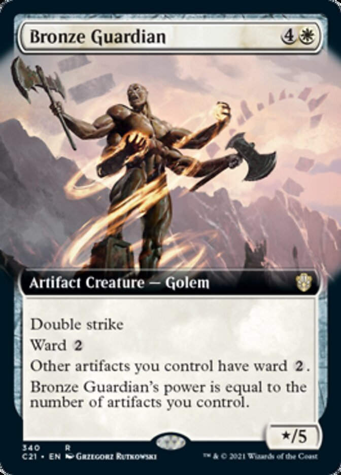 Bronze Guardian (C21) / Extended Art