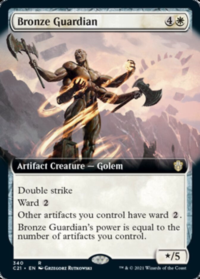 Bronze Guardian (C21) / Extended Art