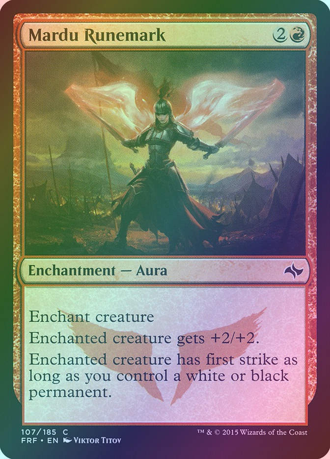 Mardu Runemark (FRF) (107) / Foil