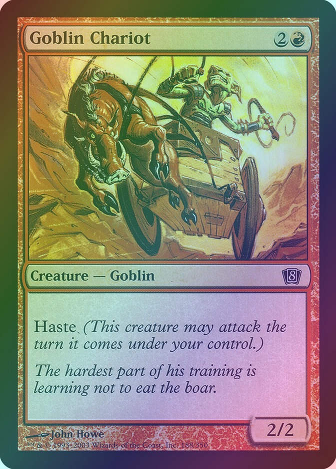 Goblin Chariot (8ED) (188★) / Foil