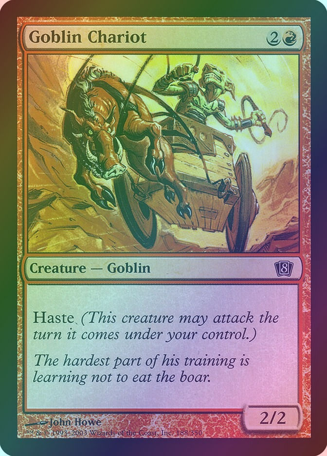 Goblin Chariot (8ED) (188★) / Foil