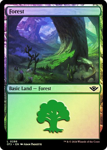 Forest (otj) (286) / Foil