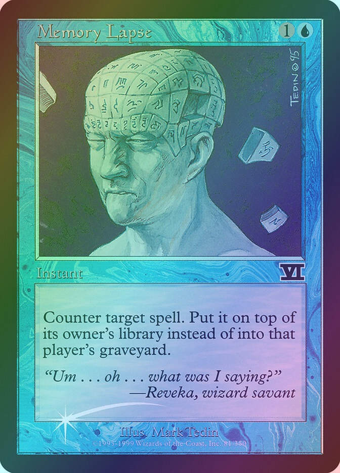 Memory Lapse (G99) (1) / Foil