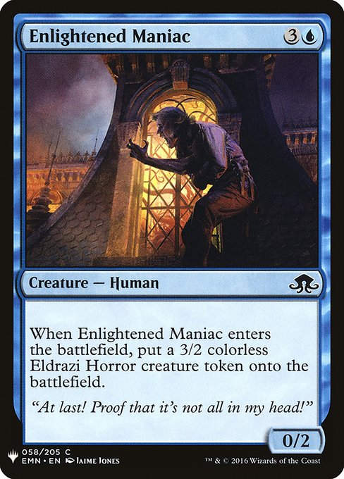 Enlightened Maniac (PLST) (EMN-58)
