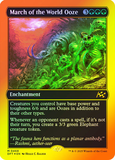March of the World Ooze (DFT) (468)  / First Place Foil