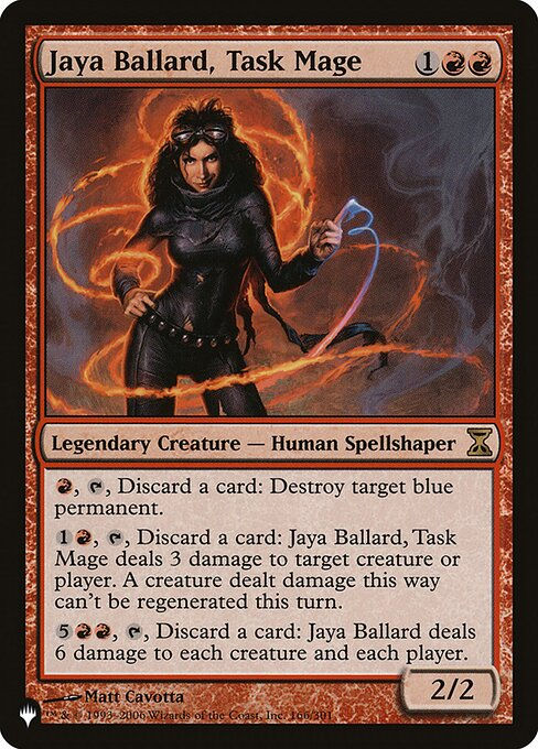 Jaya Ballard, Task Mage (PLST) (TSP-166)