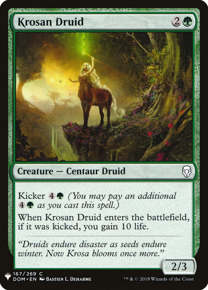 Krosan Druid (MYS)