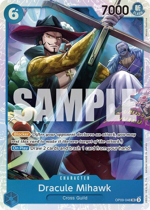 Dracule Mihawk (OP09-048) / Foil
