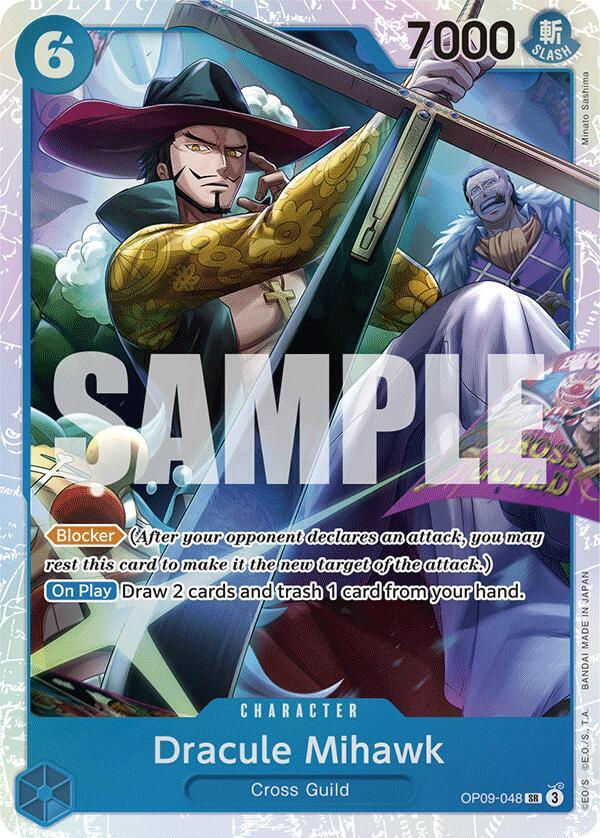 Dracule Mihawk (OP09-048) / Foil