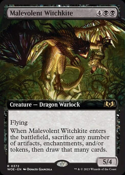Malevolent Witchkite (woe) / Extended Art