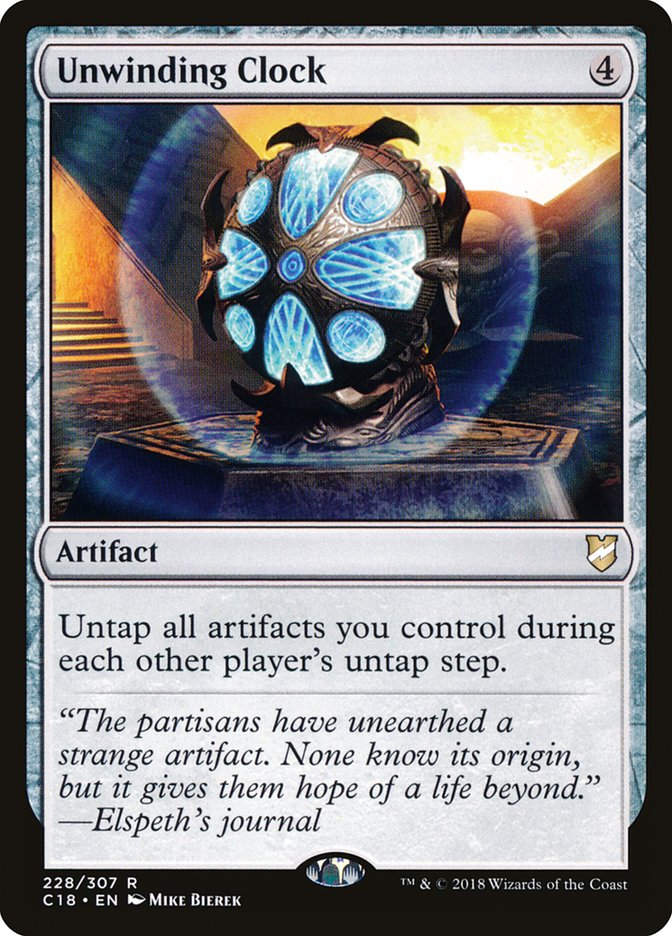 Unwinding Clock (c18)