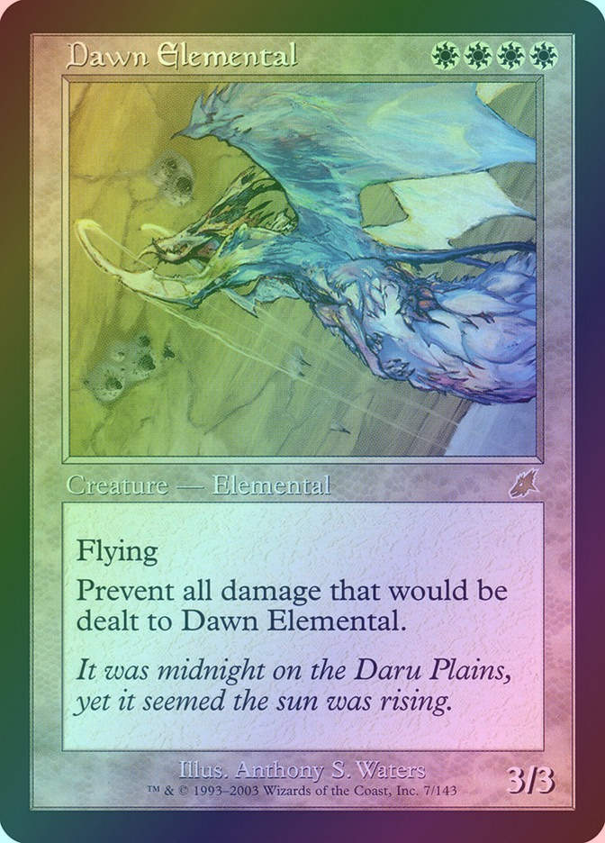 Dawn Elemental (SCG) (7) / Foil