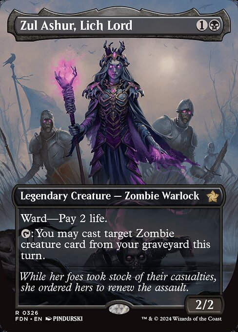 Zul Ashur, Lich Lord (FDN) (326) / Borderless