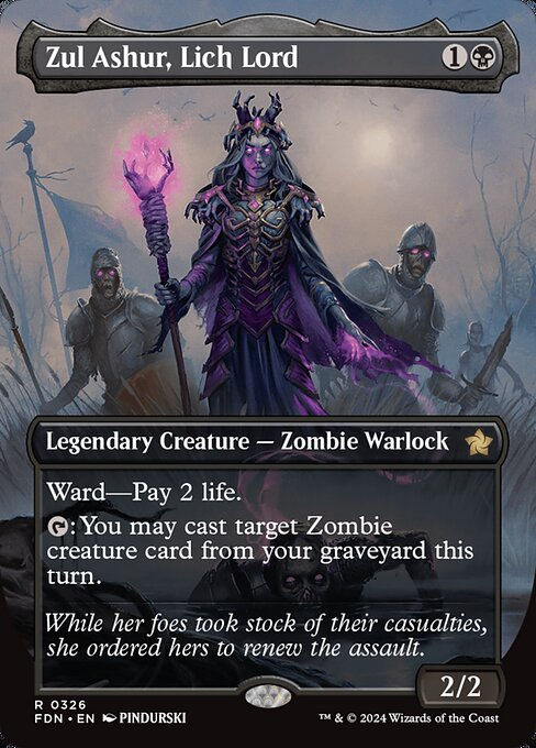 Zul Ashur, Lich Lord (FDN) (326) / Borderless