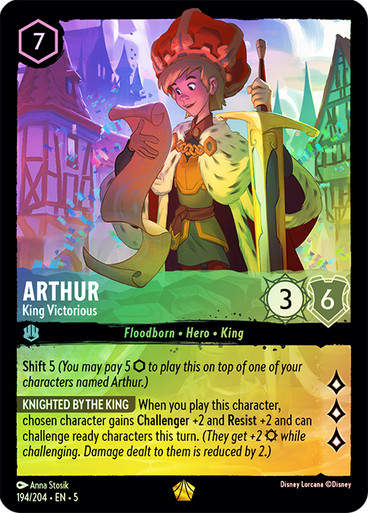 Arthur - King Victorious (LOR_SHS) / Foil