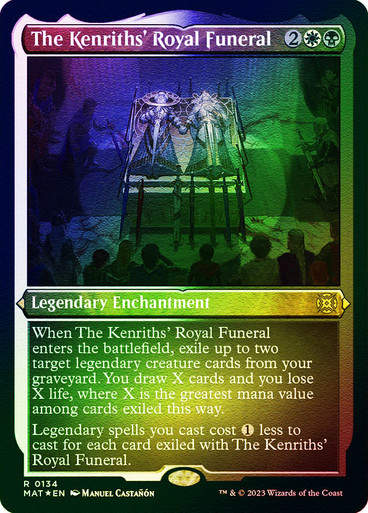 The Kenriths' Royal Funeral (MAT) / Foil Etched