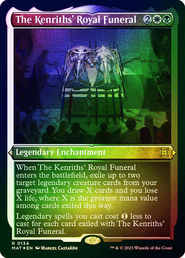 The Kenriths' Royal Funeral (MAT) / Foil Etched