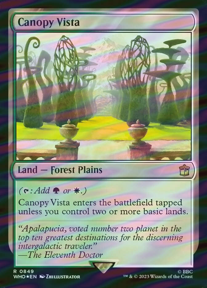Canopy Vista (WHO) (849) / Surge Foil