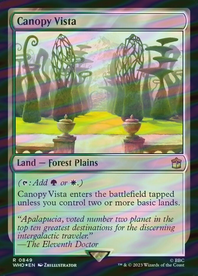 Canopy Vista (WHO) (849) / Surge Foil