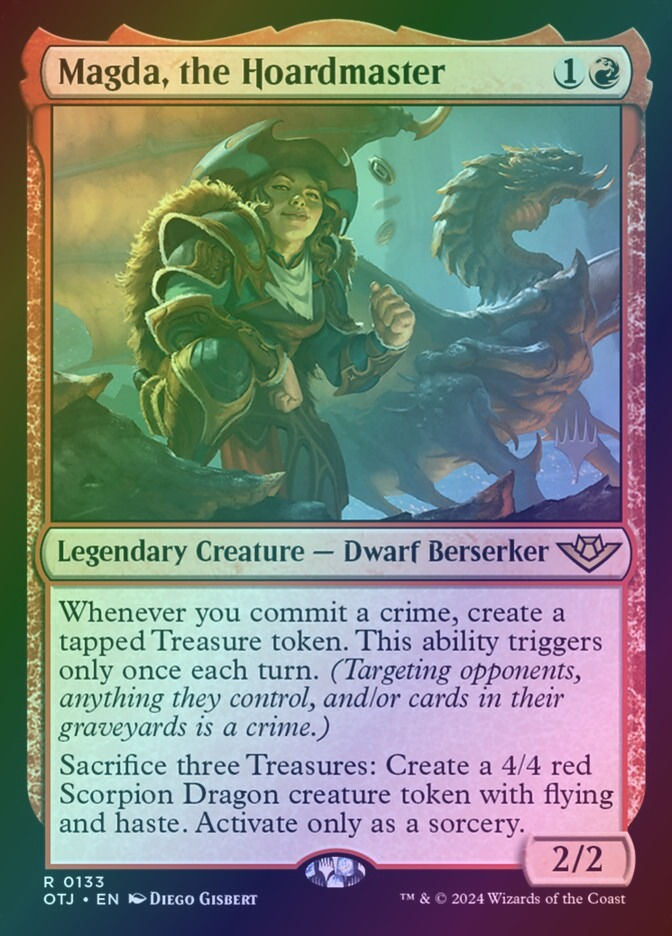 Magda, the Hoardmaster (POTJ) (133p) / Foil