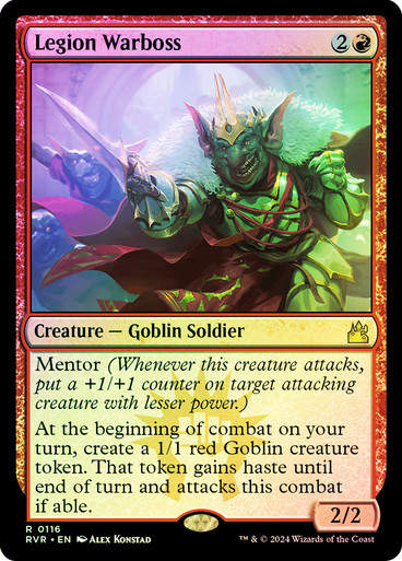 Legion Warboss (rvr) (116) / Foil