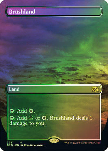 Brushland (BRO) / Borderless Foil