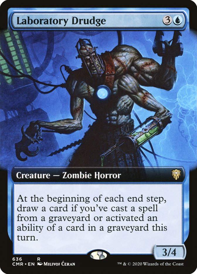 Laboratory Drudge (CMR) (636) / Extended Art