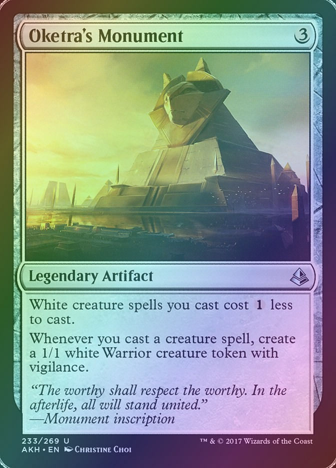Oketra's Monument (AKH) (233) / Foil