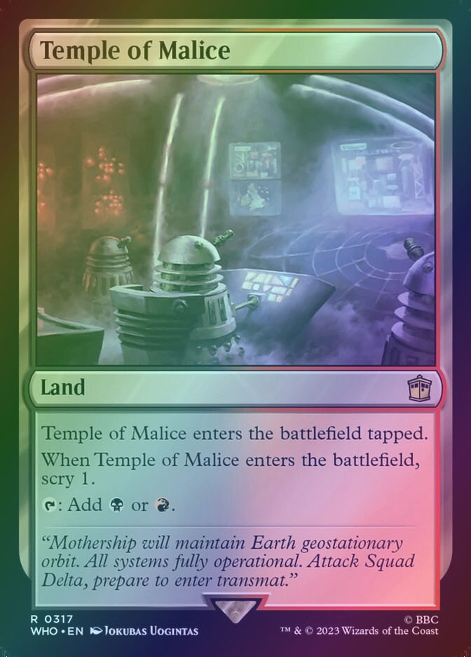 Temple of Malice (WHO) (317) / Foil