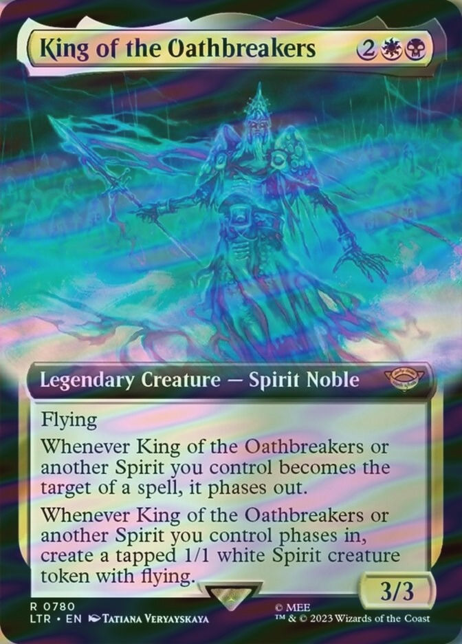 King of the Oathbreakers (LTR) (780) / Extended Art / Surge Foil