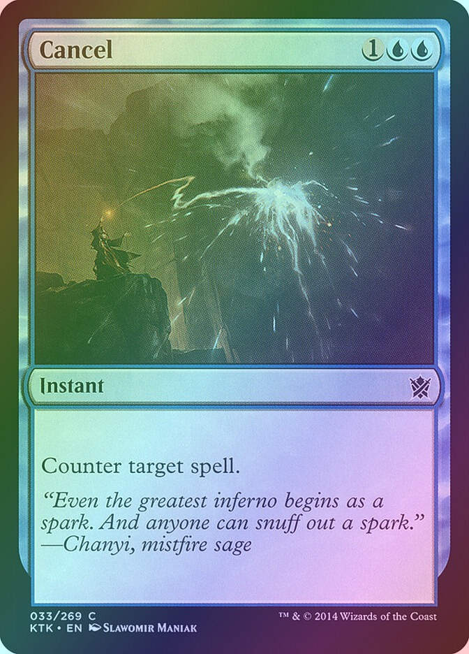 Cancel (KTK) (33) / Foil