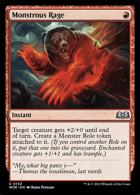 Monstrous Rage (woe)