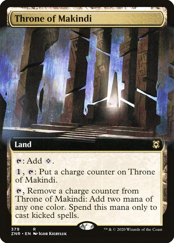 Throne of Makindi (ZNR) (379) / Extended Art