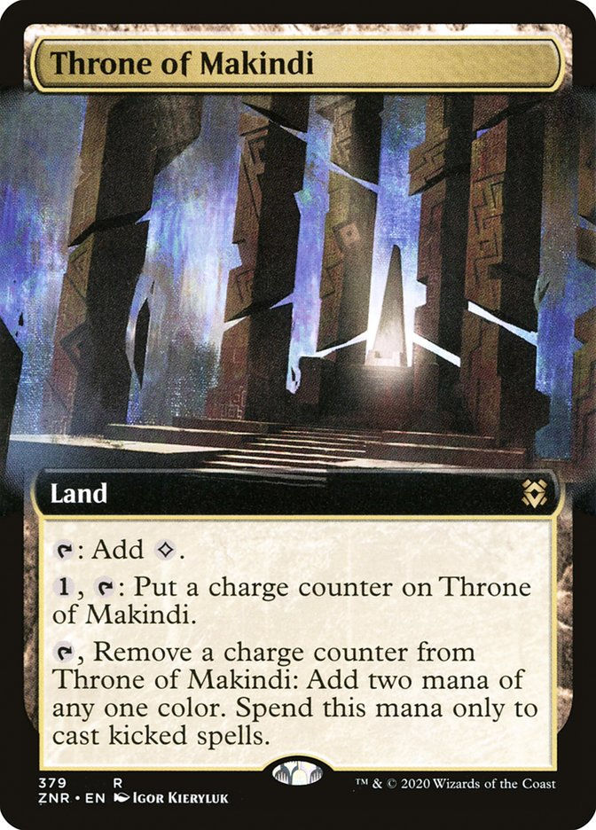 Throne of Makindi (ZNR) (379) / Extended Art