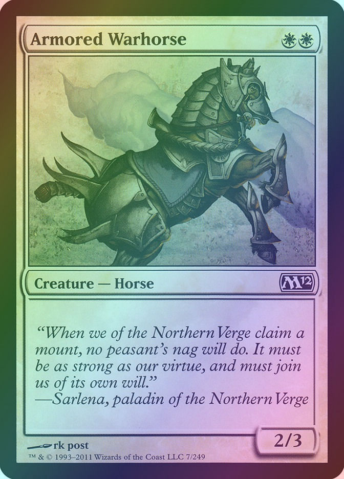 Armored Warhorse (M12) (7) / Foil