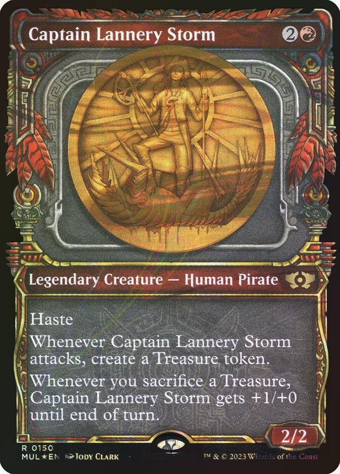 Captain Lannery Storm (MUL) (150) / Showcase / Halo Foil