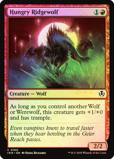 Hungry Ridgewolf (INR) (160) / Foil