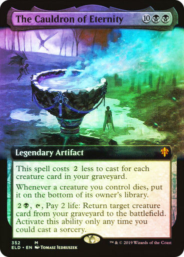 The Cauldron of Eternity (ELD) (352) / Extended Art / Foil