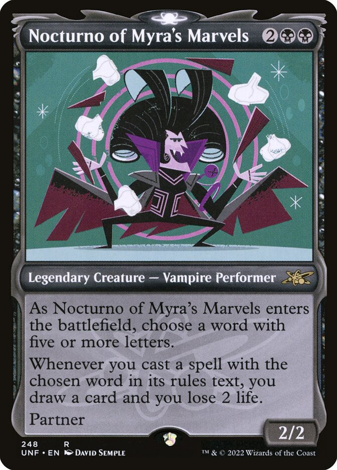 Nocturno of Myra's Marvels (UNF) (248) / Showcase