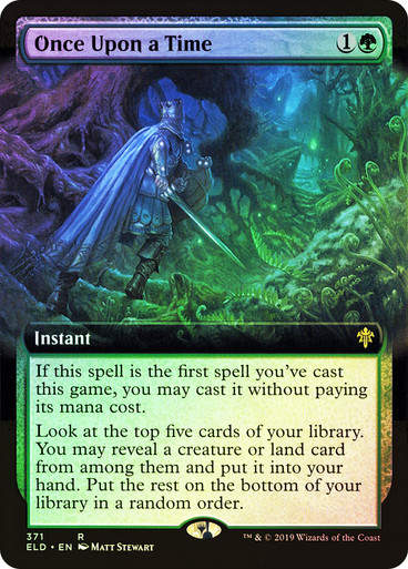 Once Upon a Time (ELD) (371) / Extended Art / Foil