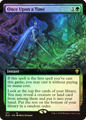 Once Upon a Time (ELD) (371) / Extended Art / Foil