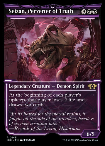 Seizan, Perverter of Truth (Halo Foil) [Multiverse Legends] main image 0