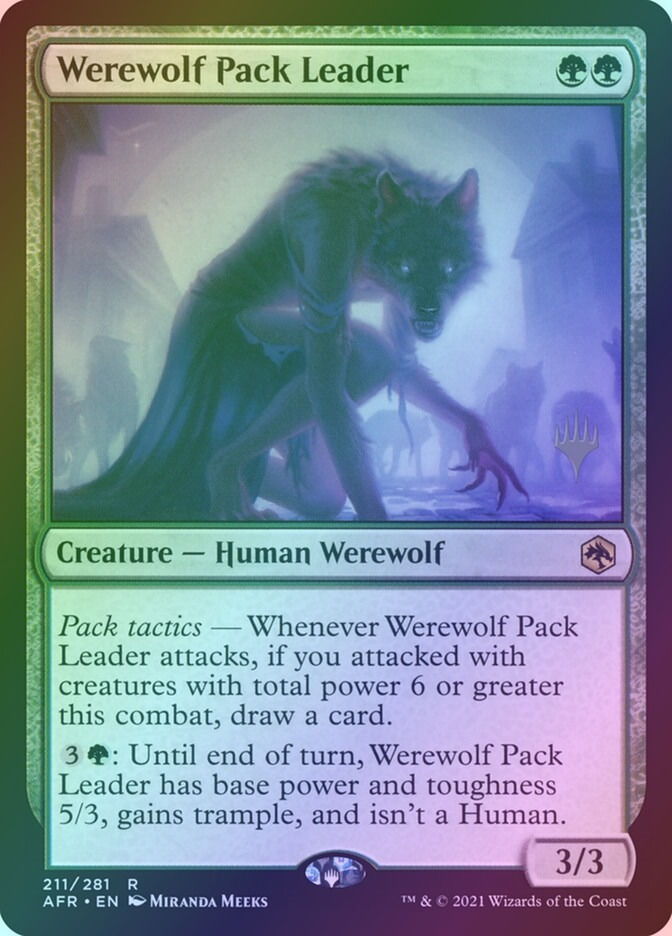 Werewolf Pack Leader (PAFR) (211p) / Foil