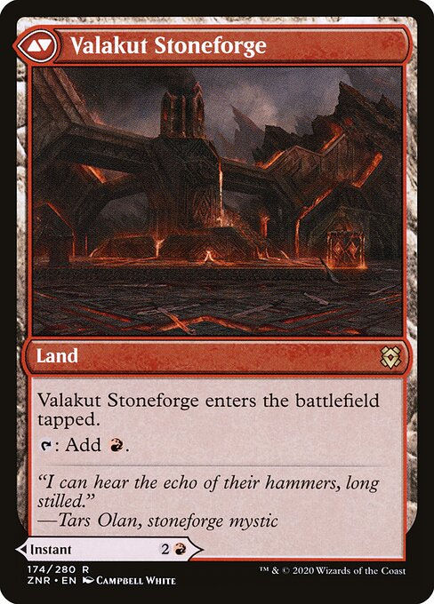 Valakut Awakening // Valakut Stoneforge (mys_pctb) — cara 2 de 2
