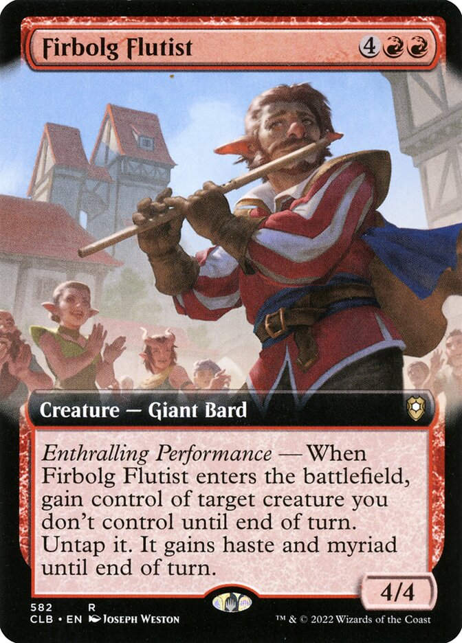 Firbolg Flutist (CLB) (582) / Extended Art