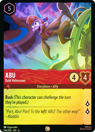 Abu - Bold Helmsman (LOR_AZU) / Foil