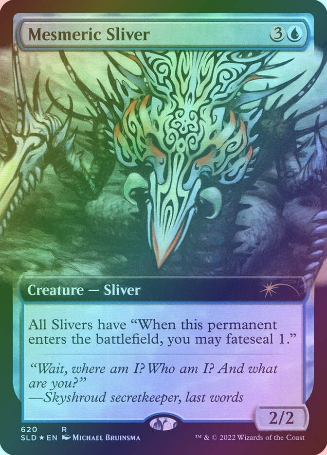 Mesmeric Sliver (SLD) (620) / Extended Art / Foil