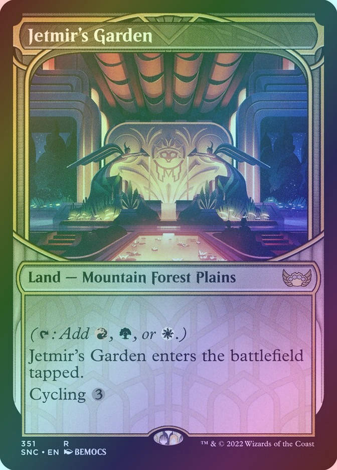 Jetmir's Garden (SNC) (351) / Showcase / Foil